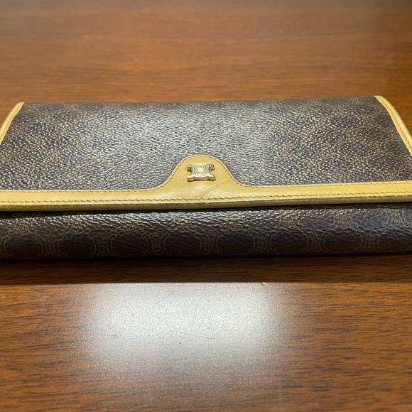 Sale!! Vintage Celine Wallet Long. M13 - Picture 4 of 14